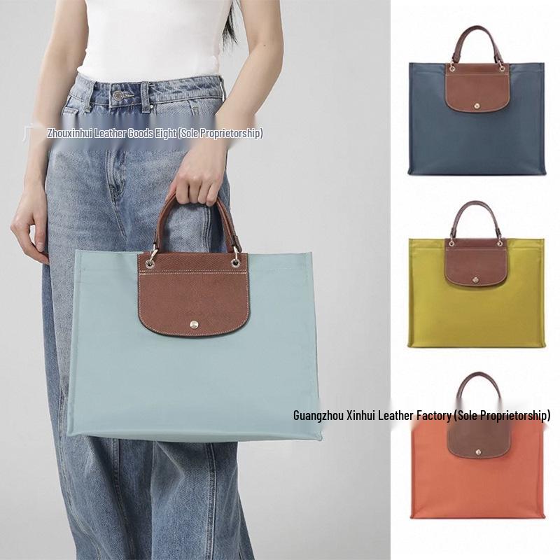 Cartella 2025 con Intarsio di Drago: Borsa a Mano Versatile, Borsa Tote e per Laptop ad Ampia Capacità