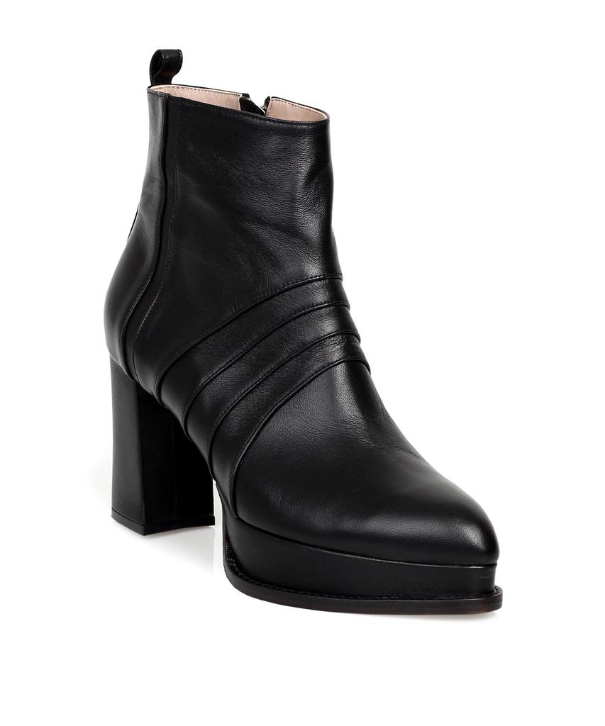 Pleiades Lori Ankle Boots - Black