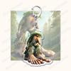 Italian Brainrot Animals Meme Keychains for Accessories Tralalero Tralala Tung Tung Tung Sahur Brr Brr Patapim Keyring Fans Gift