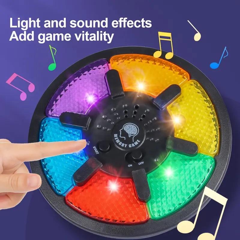[lnteractive Memory Game] Electronic Memory Games Console | Focus, Memory, Logic TrainingToys, Circular Memory Game, Puzzle Toys