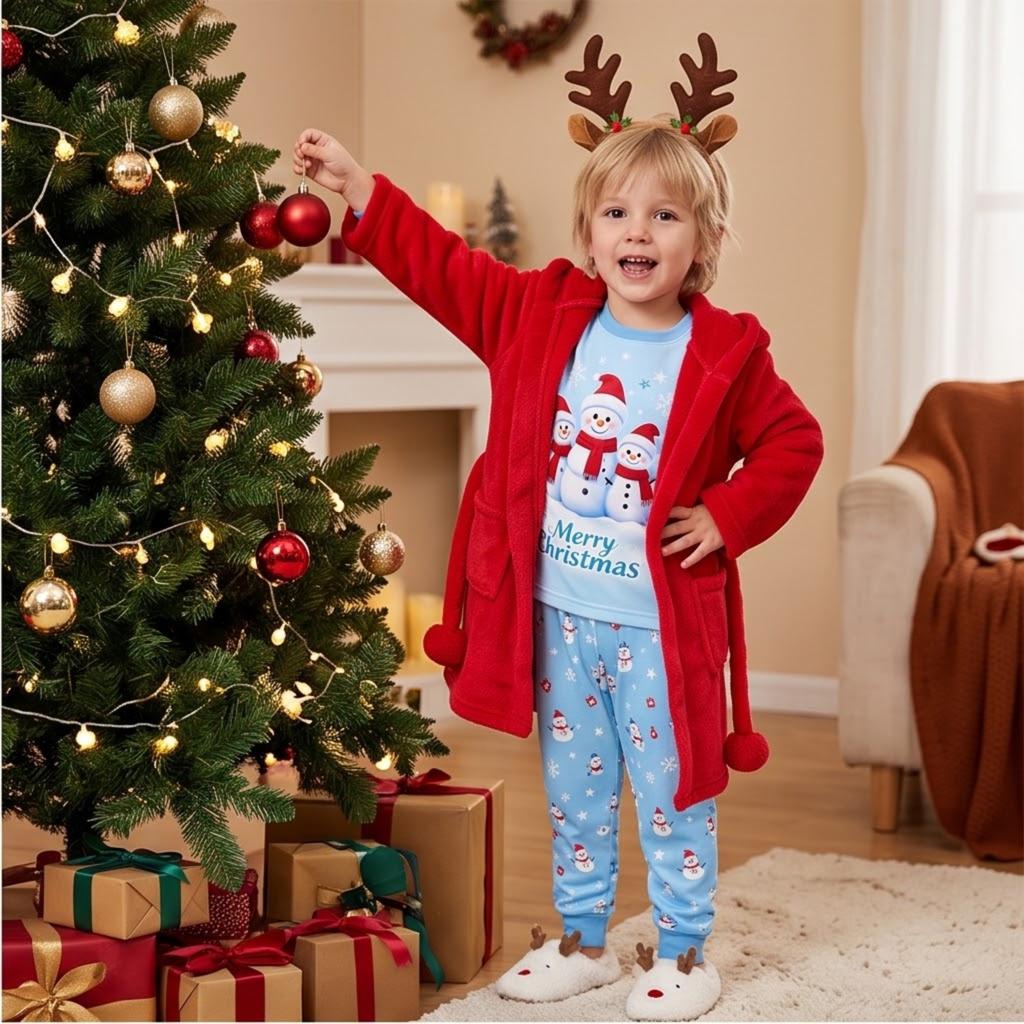Kids Casual Long Sleeve Top and Pants 2-Piece Outfit Set for Fall Winter Everyday Wear