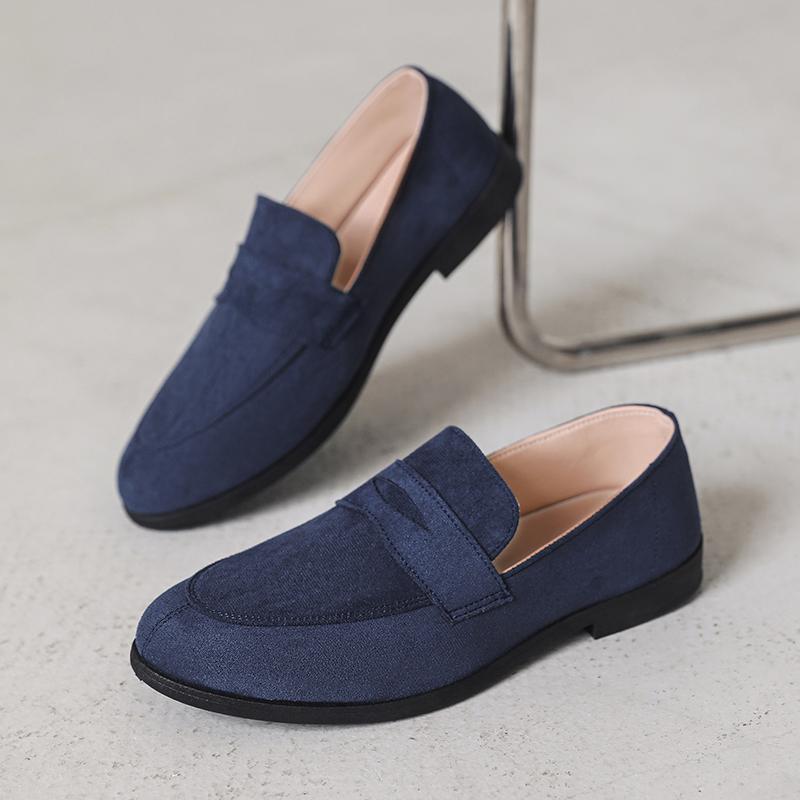 Fashion Breathable Light Men Loafers Anti-slip Outdoor Slip On Flats Man Handmade Casual Driving Shoes Soft Sole Boat Footwear Moccasins