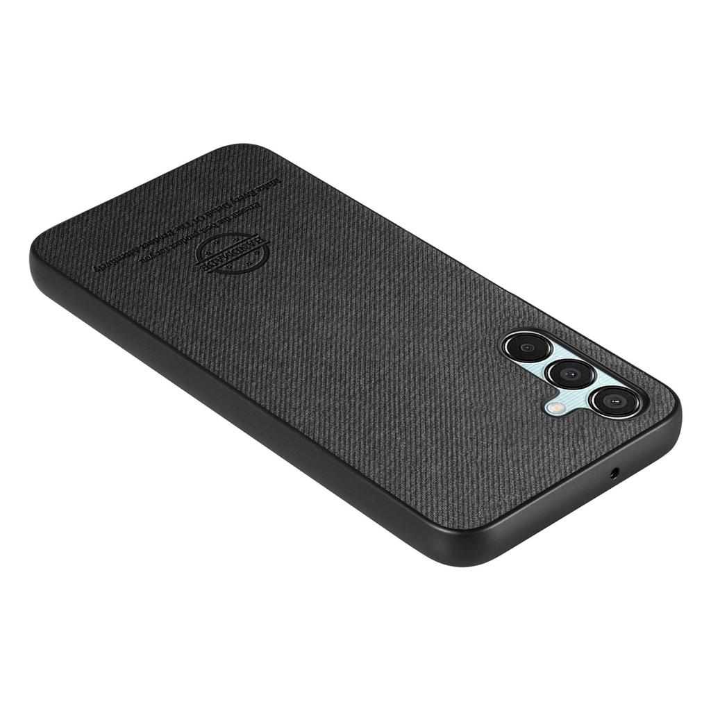 For Samsung Galaxy A16 5G/Galaxy A16 4G Leather Phone Back Cover with Cloth Texture