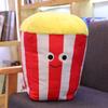 Cartoon plush hamburger Toy ice cream french fries toy stuffed fast food Popcorn cake pizza pillow cushion kid toy birthday gift