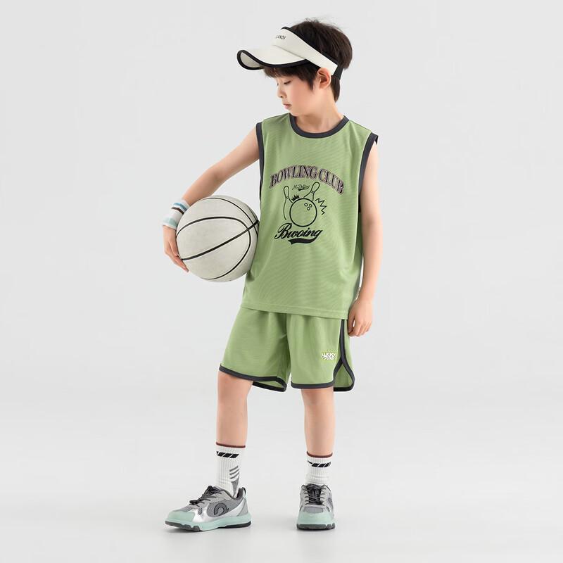 Boys' Summer Basketball Vest & Shorts Set