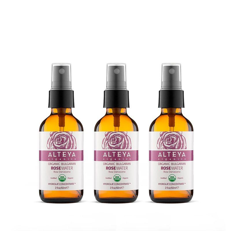 

Alteya Organic Rose Water Mist 60ml x 3 Rose Water