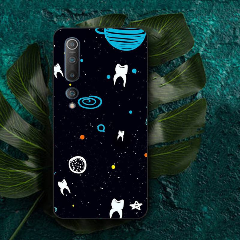 YNDFCNB Dental Implant Dentist Dental Teeth Pattern Phone Case for RedMi Note 4 5 7 8 9 Pro 8T 5A 4X Case