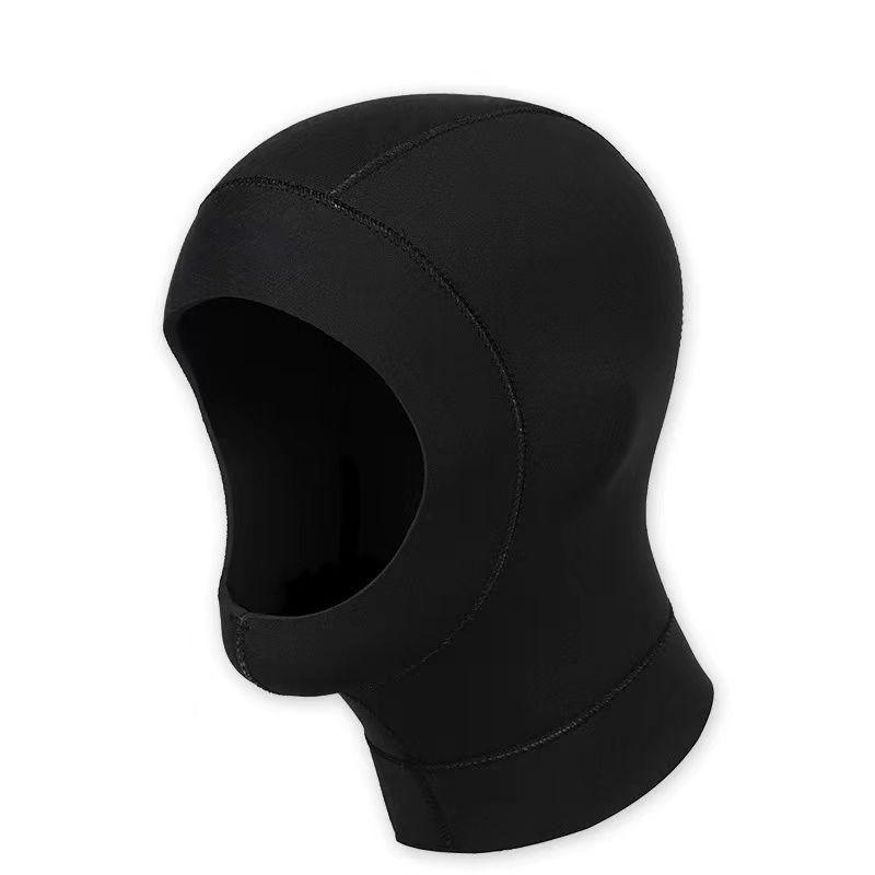3mm 5mm Neoprene Diving Hood Cold Water Swimming Surfing Snorkeling Winter Dive Cap With Neck Cover Unisex Adult
