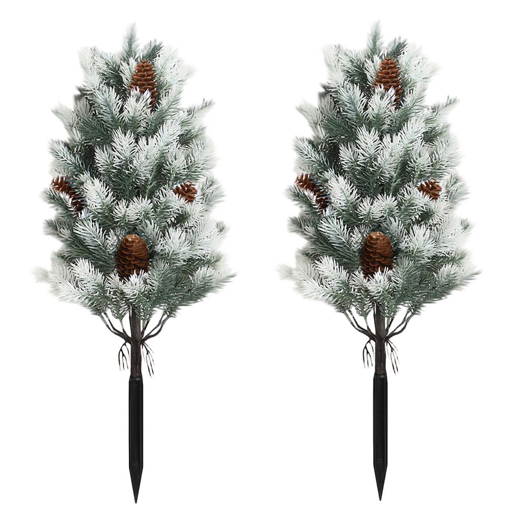 21.7in Artificial Cedar Topiary Tree For Indoor & Outdoor Decoration, UV Potted Shrubs For Front Door, Beautiful And Lifelike Tree