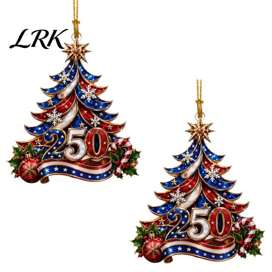 Bedroom Dormitory Decoration Christmas Acrylic Hanging Ornament, Glowing Tree Decor for Window Seasonal Wall, Festive Holiday Party Decoration, Indoor