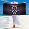 West Ham United Print Beach Towel, Large Soft Quick Dry Towel for Beach Camping Swimming