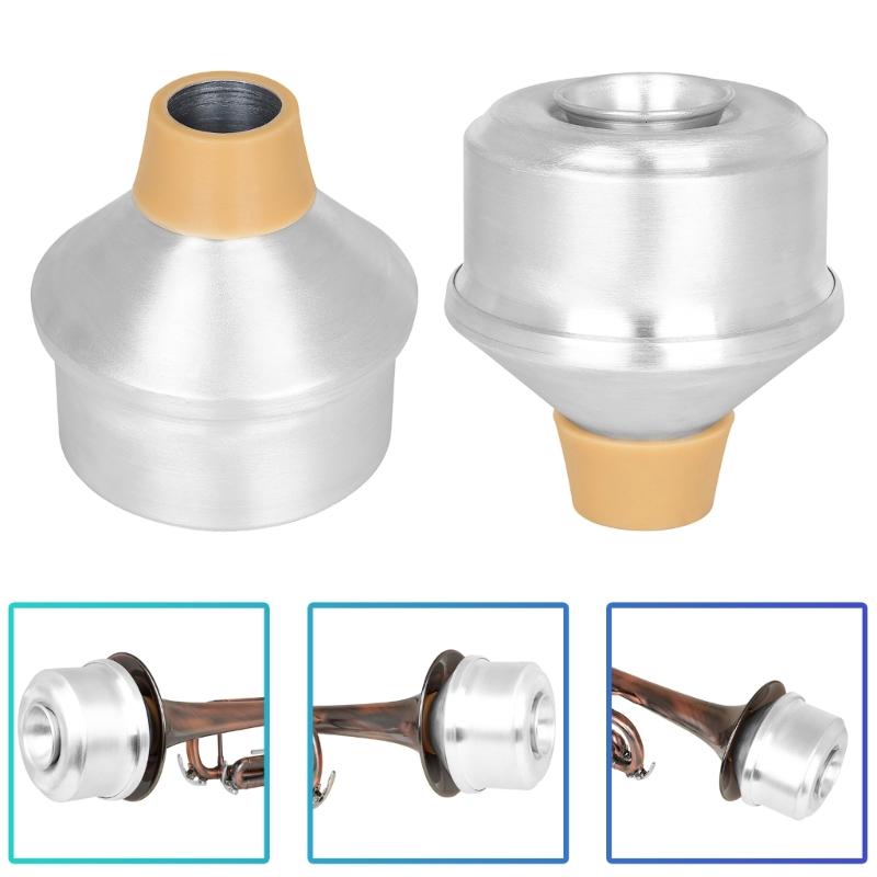 Trumpet Playing Trumpet Cornet Practice Cup Mute Silencers Portable Trumpet Mute