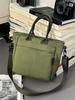 Nylon Casual Tote Bag With Zipper Pockets For Daily Outdoor Travel