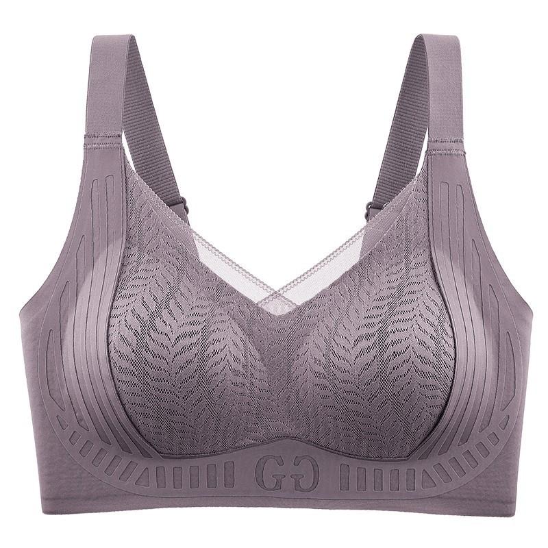 

Autumn and winter original female small breasts gather and close secondary breasts to prevent sagging, no steel ring, pull up M code 34/75bc【 40-52.5kg 】 фиолетовый