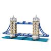 London Twin Towers Architectural Model Puzzle - High Difficulty Brain-Teaser Blocks Ornament