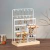 Earrings Jewelry Display Rack Large Capacity Eardrop Showcase Stand Bracelet Storage Shelf Necklace Jewellery Organizer Holder