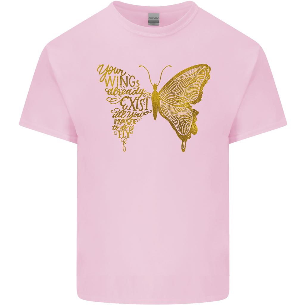 Butterfly Inspirational Quote Rhopalocera Unisexs Light Cotton TShirt