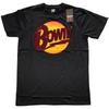 David Bowie - Diamond Dogs Logo-Diamante - Black T-shirt