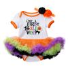 Infant Baby Girls Kids Skirts Set 2PC Romper + Headband Halloween Outfits