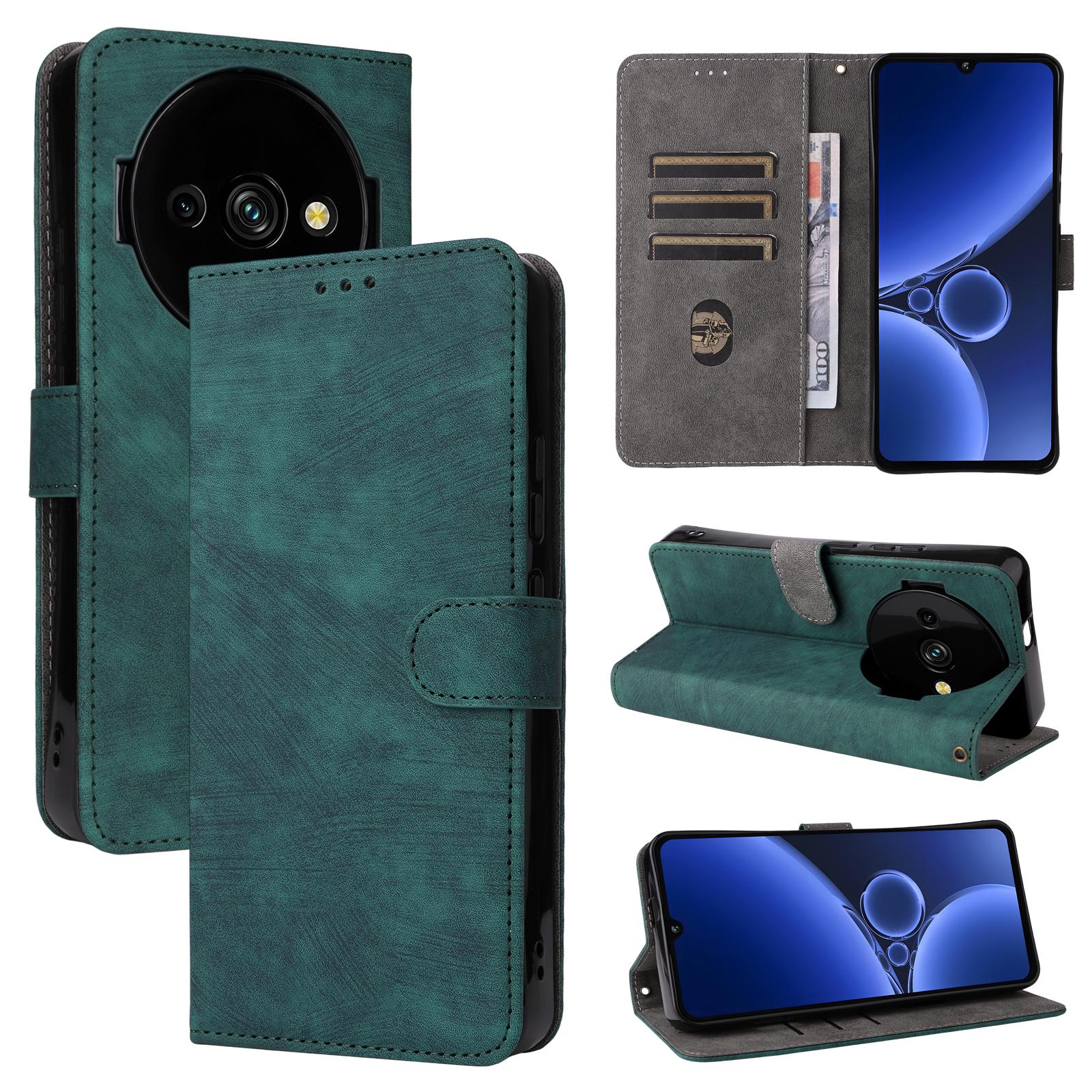 

Чохли-книжки для Oukitel C59 / C59 Pro з ПУ шкіри, повноцінний захист корпусу, протиударний, міцний, ретро чохол для телефону for Oukitel C59 / C59 Pro зелений