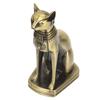 Metal Ancient Egyptian Cat Statue Figurine Model Home Furnishing Ornaments Desktop Decor