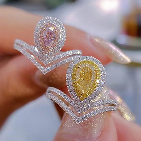 Longlongjin 2024 S925 Silver Oval Radiant Diamond Ring for Women