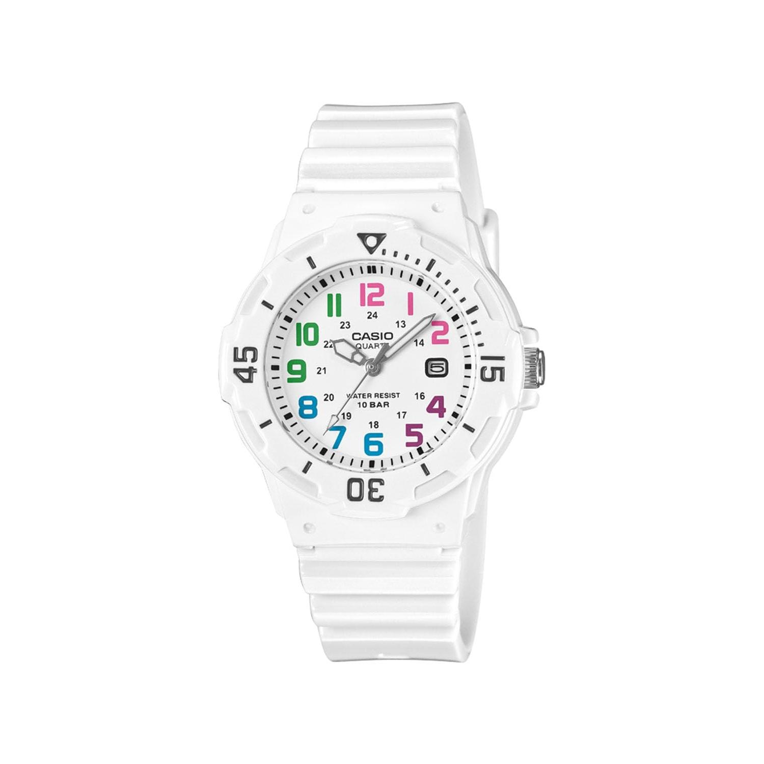 

[CASIO] Женские часы - Casio Collection, Эксклюзив для Интернета, LRW-200H-7BJF, Белые, Оригинальная японская модель