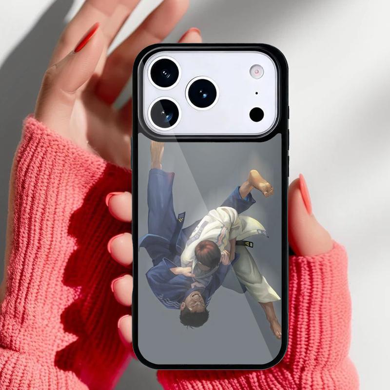 Japan Martial Aikido Phone Case for iPhone 17 16 15 14 13 Pro Max Back Cover for 12 11 Pro Coque