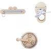 Montessori Busy Board Accessories Zipper Children Toddlers