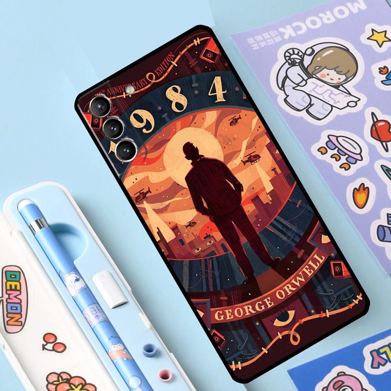 1984 George Orwell Cover For Samsung Galaxy S23 S21 FE S20 FE S22 Plus Note 20 Ultra Note 10 S8 S9 S10 Plus Case