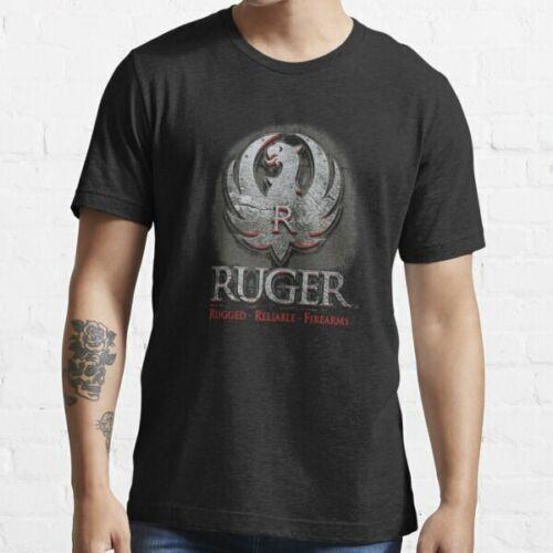 НОВЫЙ ОГРАНИЧЕННЫЙ Ruger Прочные Надежные Огнестрельное Оружие Потрясающая Винтажная Ретро Футболка Унисекс Футболка XXXL