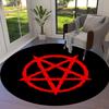 Supernatural Round Area Rug,Carpet Rug for Living Room Bedroom Sofa Playroom Decor,Non-slip Floor Mat