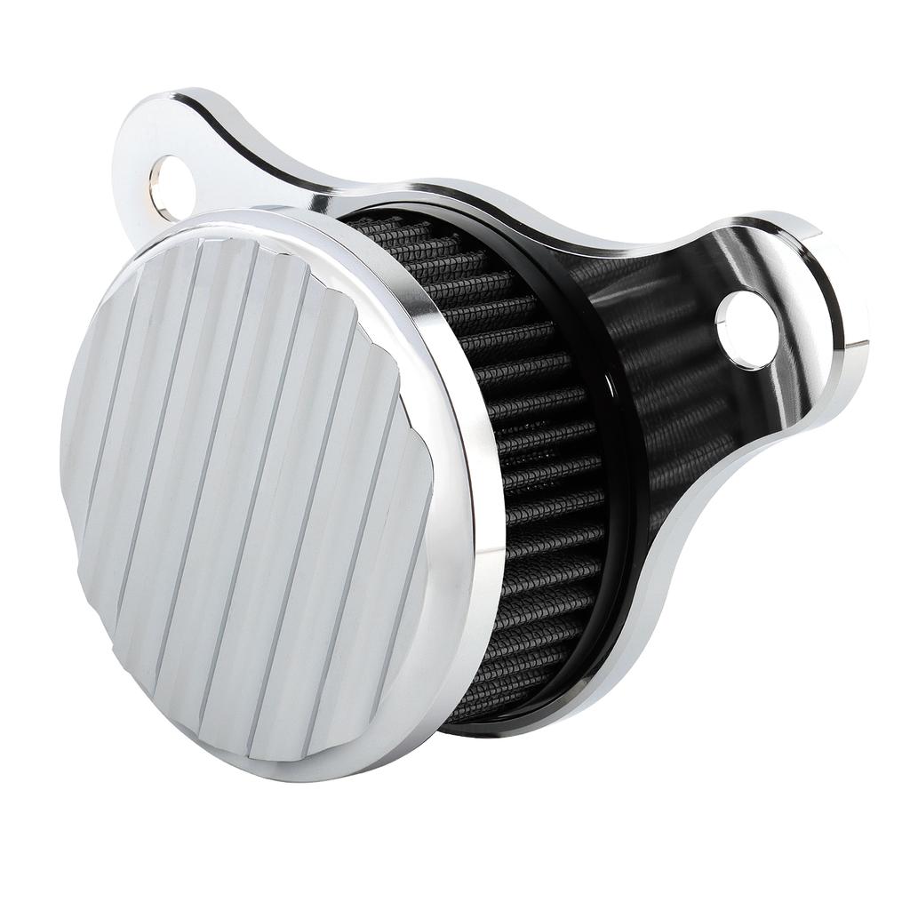 Motorcycle Air Filter Cleaner Intake Filter System Stripe for Harley 93-17 Dyna/FXR Softail Fat Boy Touring Road Street Glide