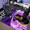 Alfombra de lucha con nombre personalizado Rhea Ripley para Sala de Estar, Salas de Juegos, Oficina, Dormitorio, Felpudo Diseño Divertido, regalos para fans decoración de Navidad