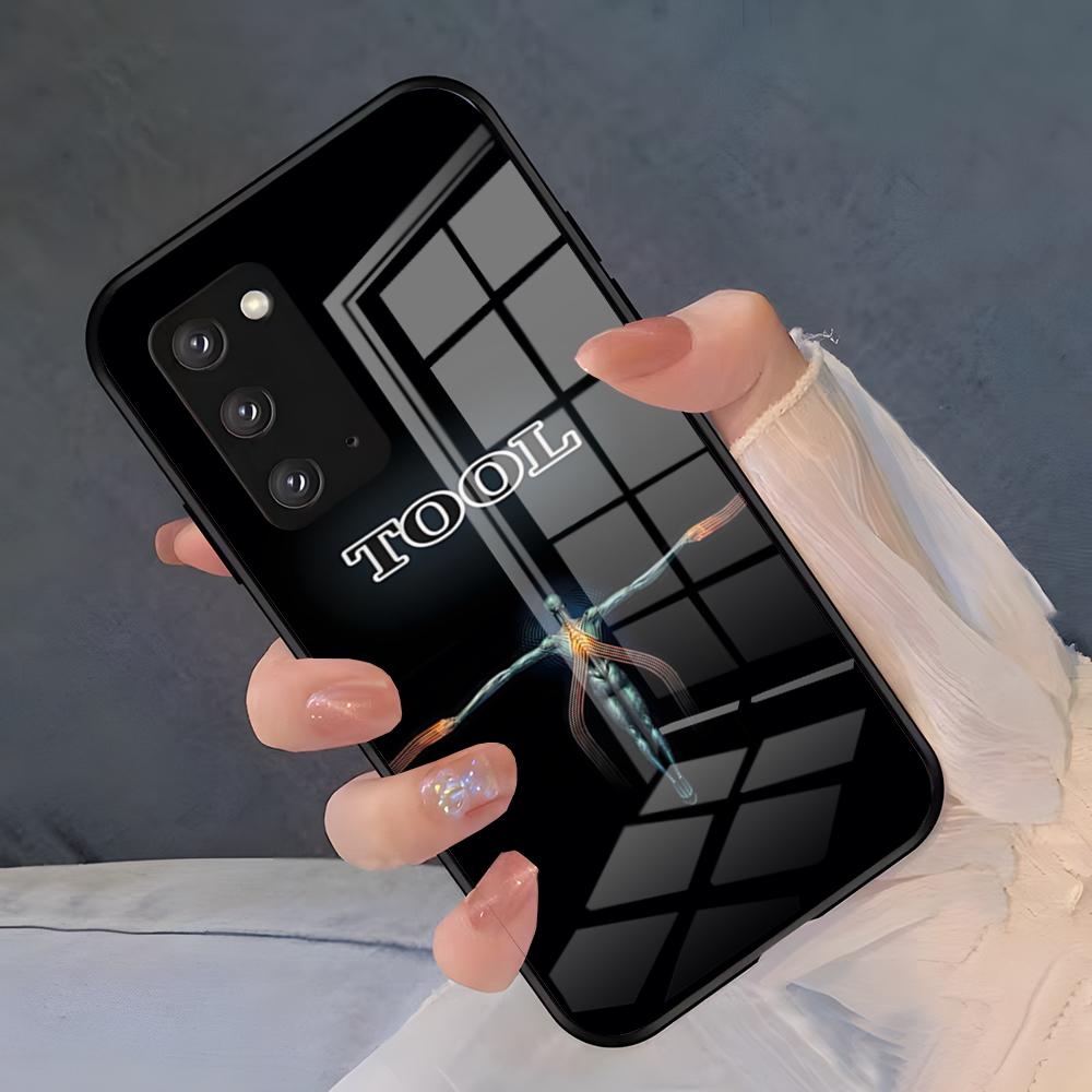 

T-TOOL Rock Band Phone Case For Samsung S26 S25 Plus S20 S20 Plus S22 Ultra S23 FE S21 Plus S21 Ultra Glass Cover Samsung S21 Ultra