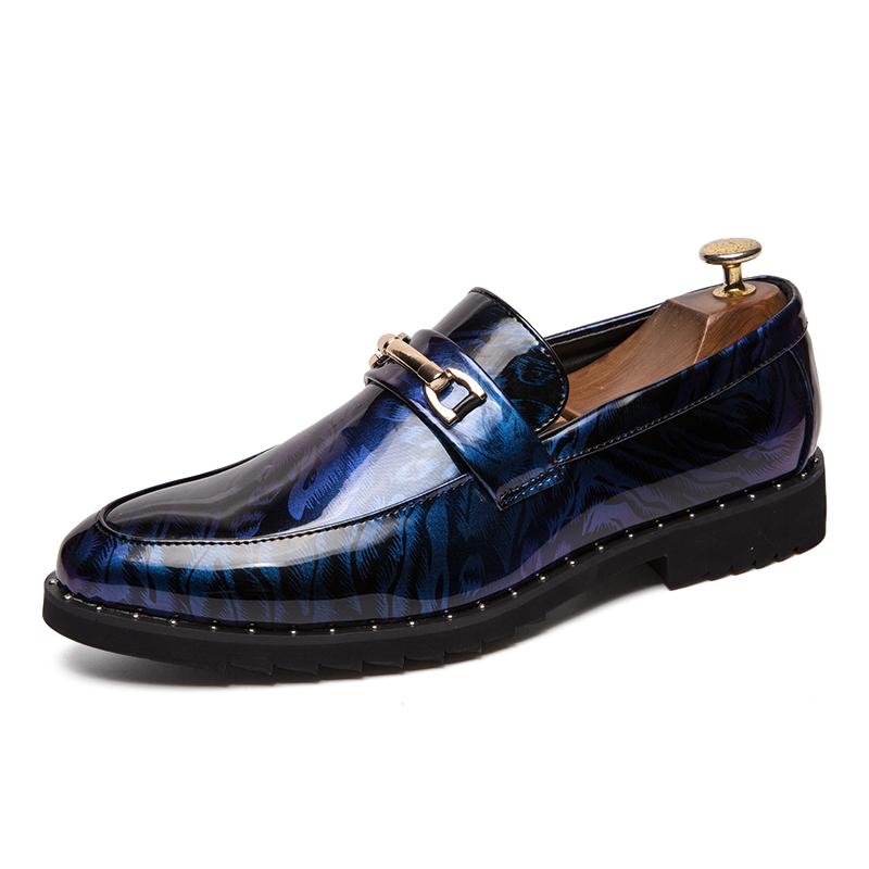 Fashion 2025 Brand Leather Men Shoes Luxury Design Daily Casual Slip on Men Loafers Comfortable Office Wedding Dress Shoes for Men