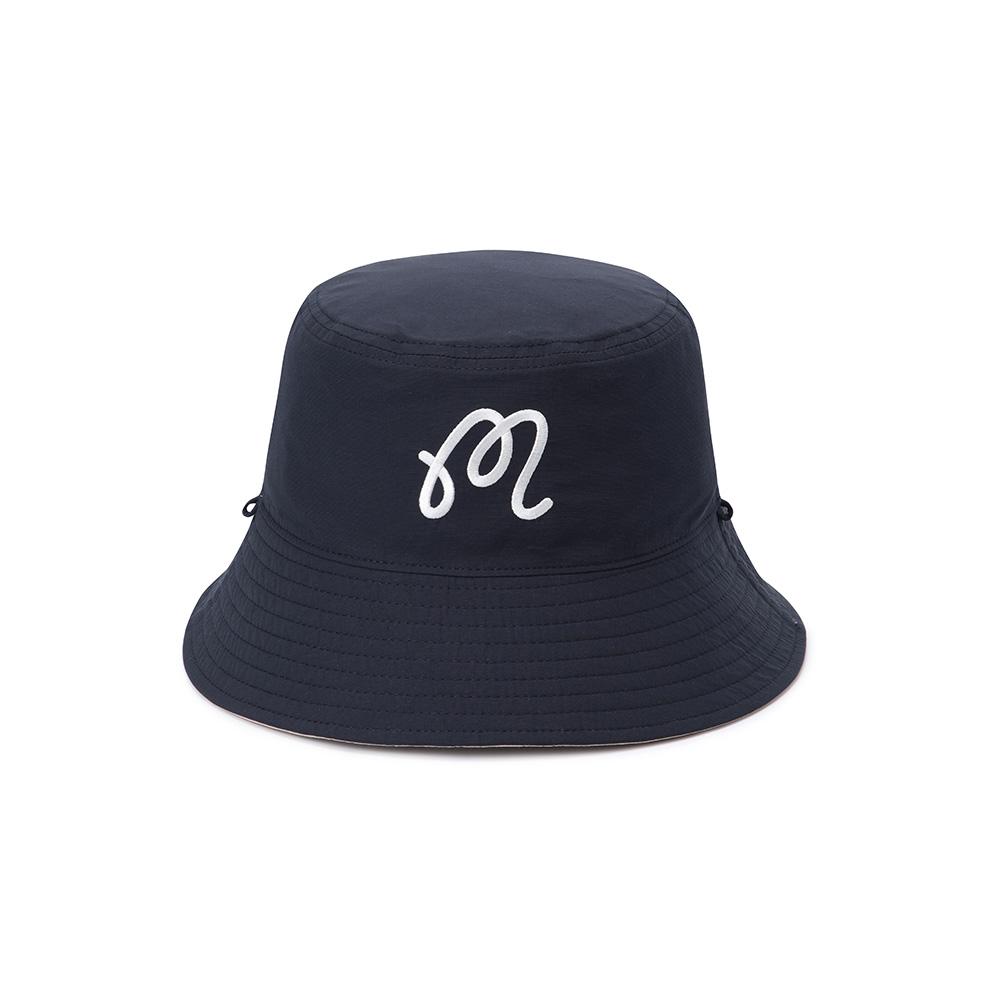 MALBON GOLF Malbon Reversible Bucket Hat Beige