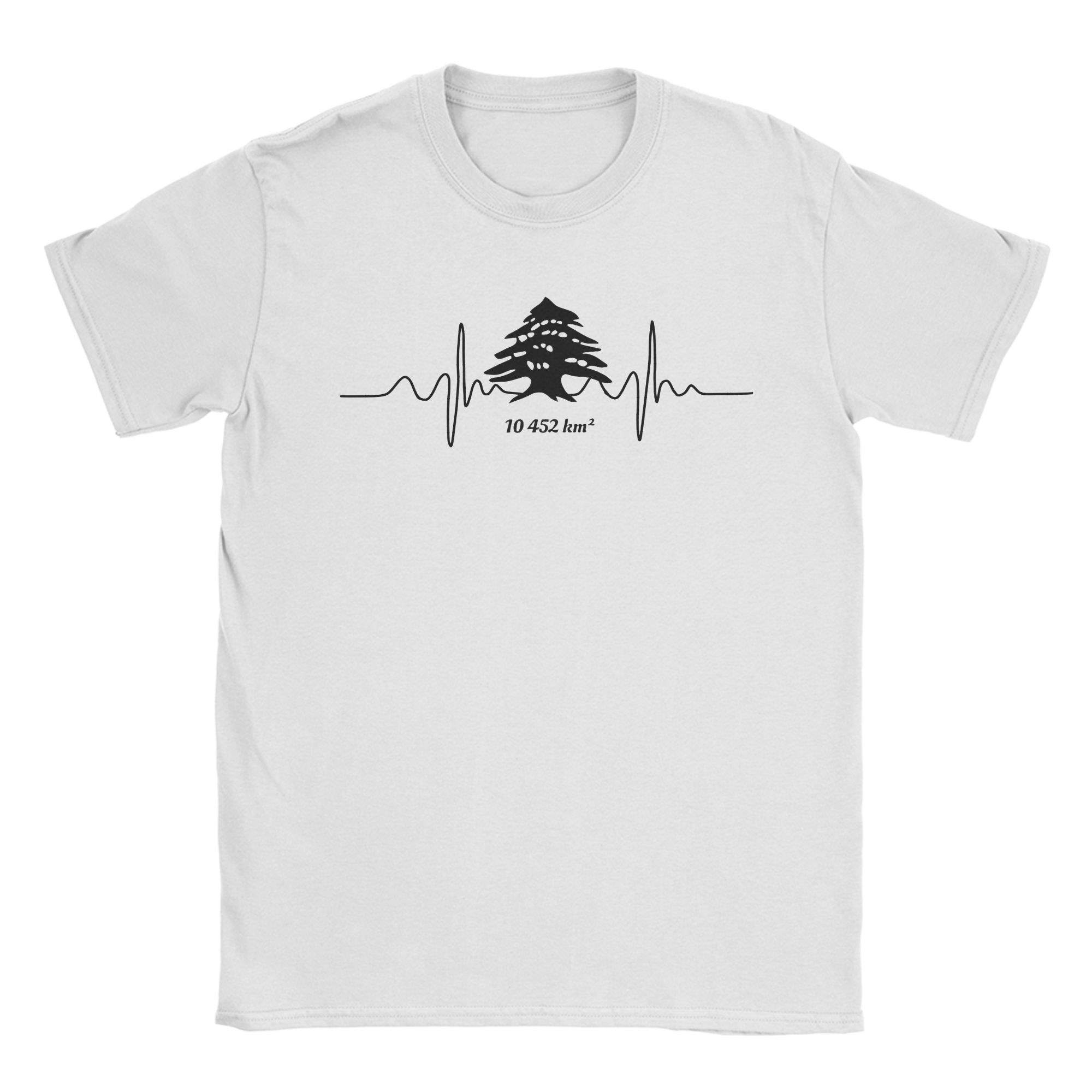 

Vintage T-Shirt Summer Lebanese Heartbeat Popular T Shirts 100 Cotton Tshirt for Man Awesome Short Sleeve Tees 5XL різнокольоровий