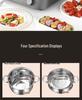 Three-Layer Multi-Functional 304 Stainless Steel Steamer Pot with Large Capacity for Steaming and Boiling