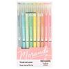 Blue Fruit Large Capacity Journal & Pen Set: Includes Highlighter, Drawing Pen, Gel Pen, Colored Single-Tip Pen.