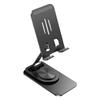 Phone Holder 360 degrees Rotation Height   Foldable Portable Metal Desk Phone Dock Holder for Phone Tablet