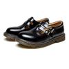 Fashion Vintage Block Women's Shoes Thick Sole Sen Women's Japanese Mary Jane Single Shoes Cute Big Head JK Small Leather Shoes