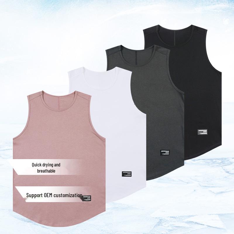 

Men s Quick-Dry Sleeveless Basketball Training Tank Top M