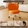 Children's Rotating Stool with Backrest and Silent Wheels