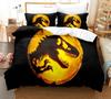 3D Jurassic Park Bedding Set Kids Boy Home Textile Decor Bed Sets Queen Size Comforters Quilt Bedroom Queen Dinosaur Duvet Cover