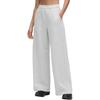 Casual Pants Women's Mixed Color Core Super Light Gray Moderate Wide Leg Pants LW5JRCA