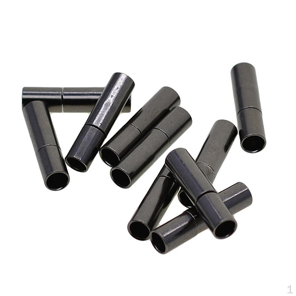 10 Bayonet Clasp End Fits 4/5/6mm Cord Leather Bracelet Findings