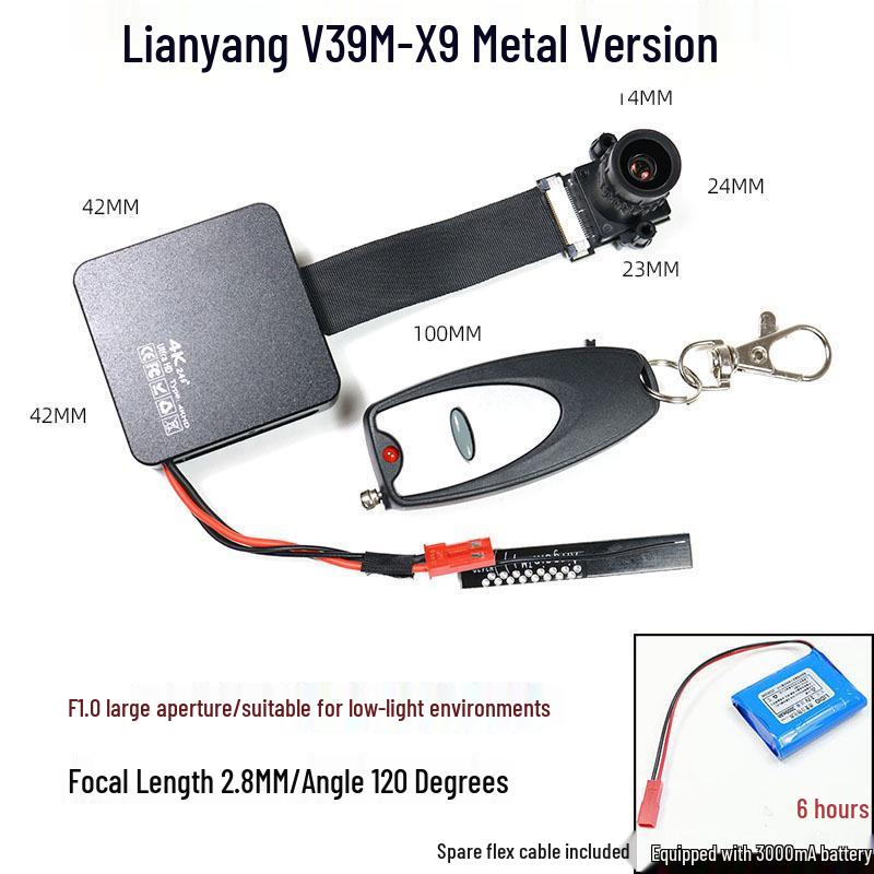 Novatek X9 4K 60fps Camera Module with V39 Controller and IMX258 Sensor, 4x Zoom