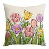 Spring Letter Flower Plant Digital Printing New Home Atmosphere Bedroom Living Room Office Cushions