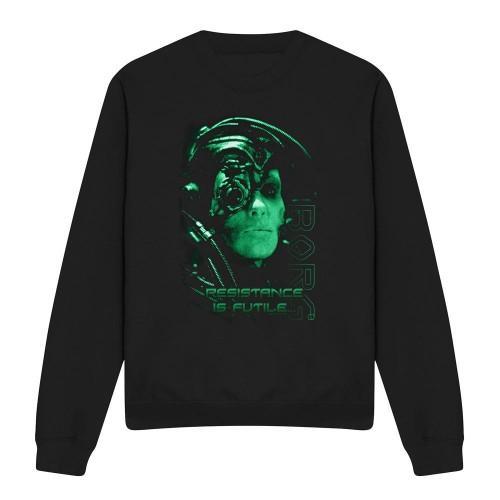 STAR TREK Unisex Adult Resistance Is Futile Sweatshirt